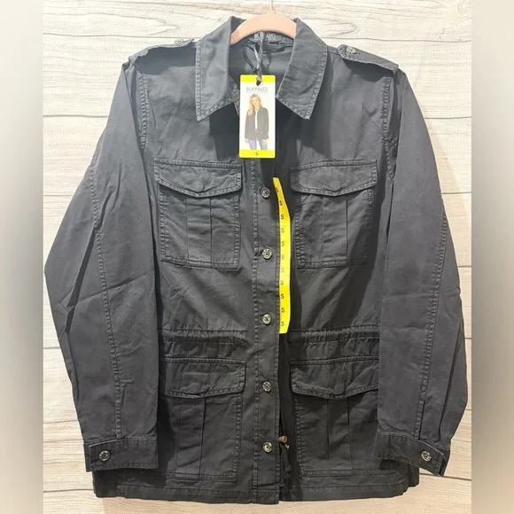 Buffalo| Black Barn Jacket - Picture 2 of 5